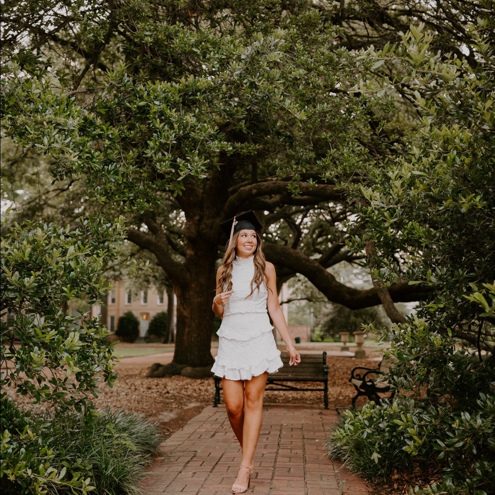 Hello Molly white lace dress